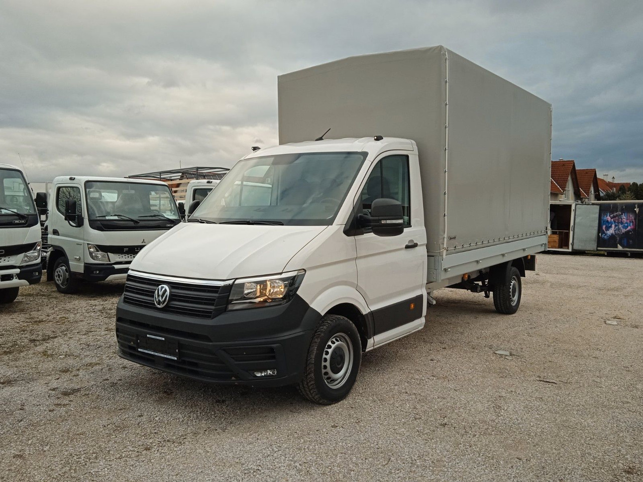 Volkswagen Crafter L4 Pritsche und Plane 140Ps SOFORT - Transportbil med kapell: bild 1 Volkswagen Crafter L4 Pritsche und Plane 140Ps SOFORT - Transportbil med kapell: bild 1