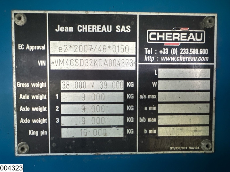 Chereau Koel vries Carrier Vector 1550 - Kyl/ Frys semitrailer: bild 4 Chereau Koel vries Carrier Vector 1550 - Kyl/ Frys semitrailer: bild 4