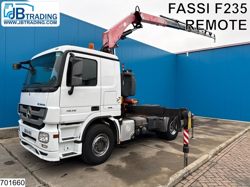 Mercedes-Benz Actros 1836 EURO 5, Fassi, Remote - Dragbil: bild 1 Mercedes-Benz Actros 1836 EURO 5, Fassi, Remote - Dragbil: bild 1