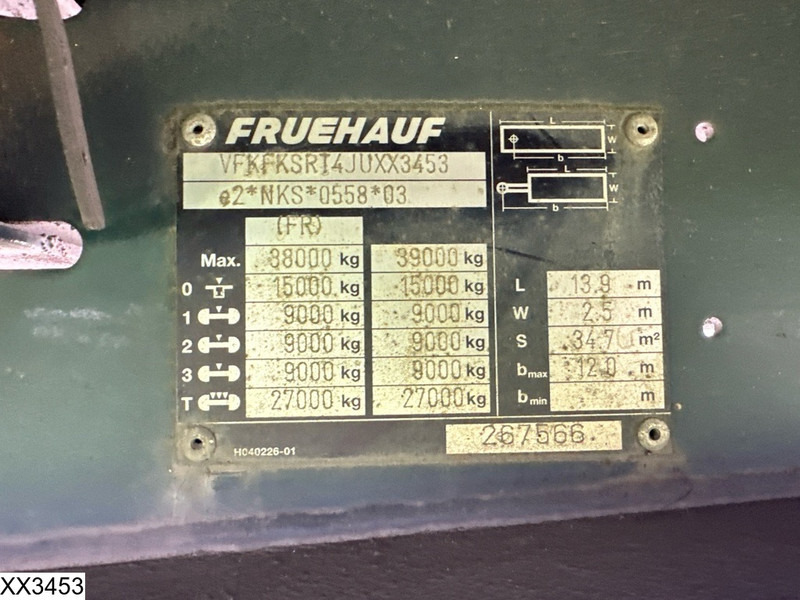 Fruehauf Tautliner - Kapelltrailer: bild 4 Fruehauf Tautliner - Kapelltrailer: bild 4