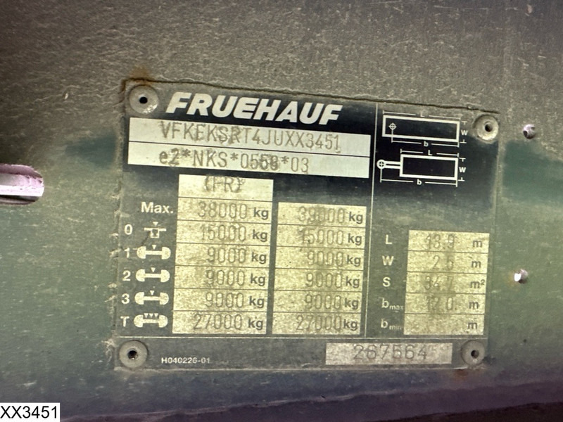 Fruehauf Tautliner - Kapelltrailer: bild 4 Fruehauf Tautliner - Kapelltrailer: bild 4