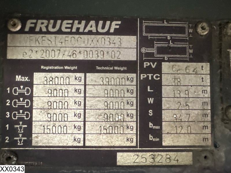 Fruehauf Tautliner - Kapelltrailer: bild 4 Fruehauf Tautliner - Kapelltrailer: bild 4