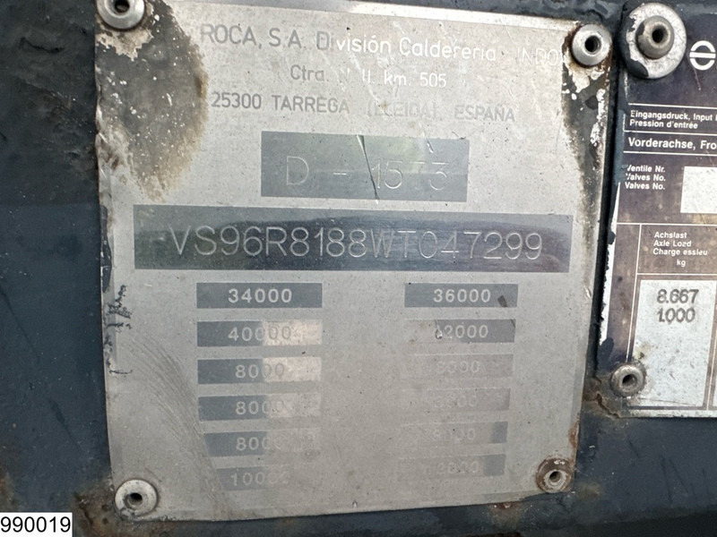 Indox Chemie 25.110 Liter, 1 Comp - Tanktrailer: bild 4 Indox Chemie 25.110 Liter, 1 Comp - Tanktrailer: bild 4