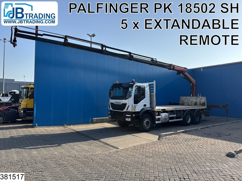 Iveco Trakker 360 - Flakbil, Kranbil: bild 1 Iveco Trakker 360 - Flakbil, Kranbil: bild 1