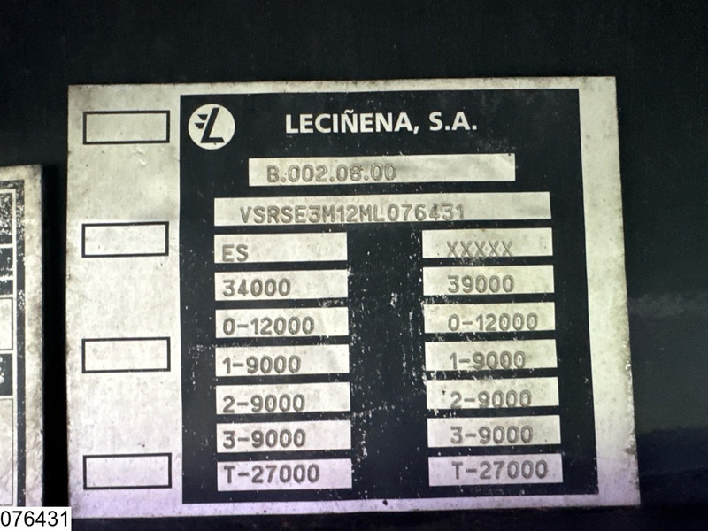 Lecinena Semie 42,000 kg, steering axle - Låg lastare semitrailer: bild 4 Lecinena Semie 42,000 kg, steering axle - Låg lastare semitrailer: bild 4