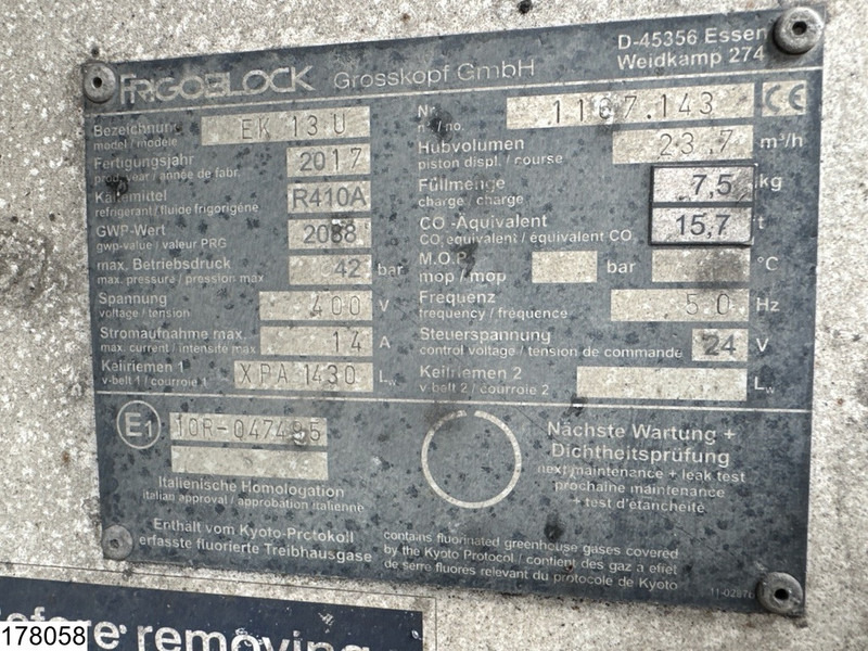 Lecitrailer Middenas Frigoblock EK 13 U - Kylsläp: bild 4 Lecitrailer Middenas Frigoblock EK 13 U - Kylsläp: bild 4