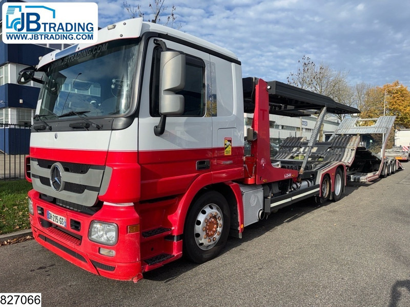 Mercedes-Benz Actros 2544 EURO 5, Lohr, Retarder, Combi - Biltransportbil lastbil: bild 1 Mercedes-Benz Actros 2544 EURO 5, Lohr, Retarder, Combi - Biltransportbil lastbil: bild 1