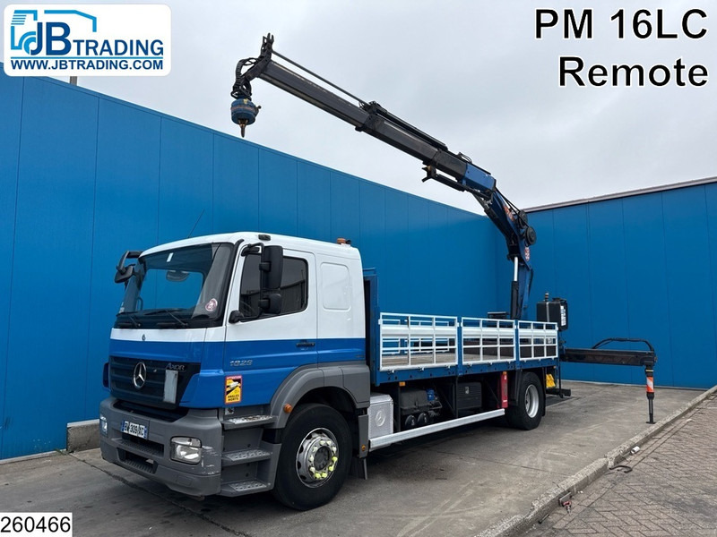 Mercedes-Benz Axor 1829 Manual, PM, Remote control - Flakbil, Kranbil: bild 1 Mercedes-Benz Axor 1829 Manual, PM, Remote control - Flakbil, Kranbil: bild 1