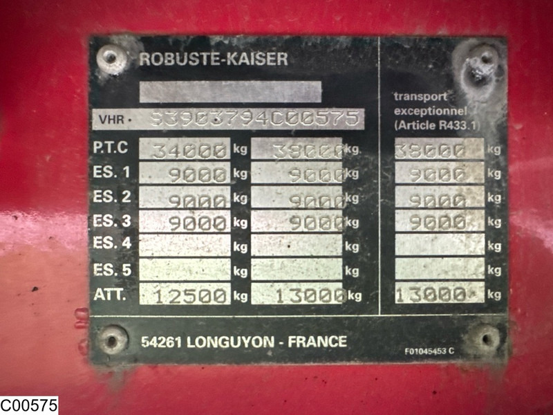 ROBUSTE open laadbak 4.60 MTR extendable - Flaktrailer: bild 5 ROBUSTE open laadbak 4.60 MTR extendable - Flaktrailer: bild 5