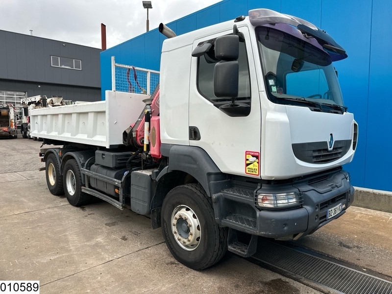 Renault Kerax 430 Dxi 6x4, EURO 5, Leaf spring suspension, Fassi - Tippbil lastbil, Kranbil: bild 3 Renault Kerax 430 Dxi 6x4, EURO 5, Leaf spring suspension, Fassi - Tippbil lastbil, Kranbil: bild 3
