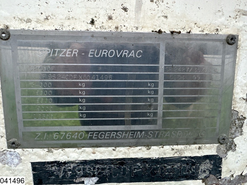 SPITZER Silo 60300 Liter SILO / FUEL - Tanktrailer: bild 4 SPITZER Silo 60300 Liter SILO / FUEL - Tanktrailer: bild 4