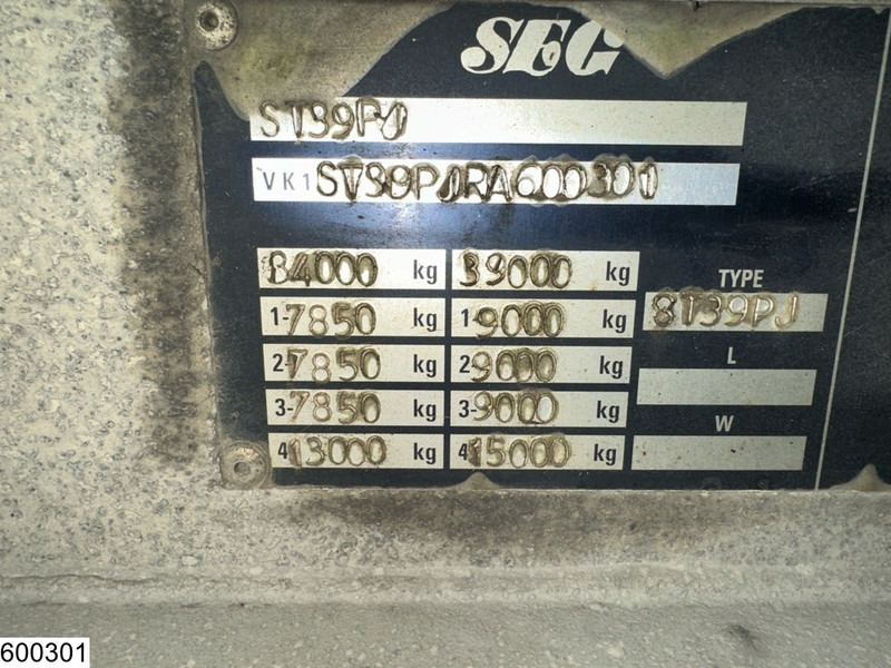 Samro gesloten bak - Skåp semitrailer: bild 4 Samro gesloten bak - Skåp semitrailer: bild 4