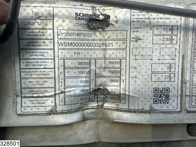 Schmitz Cargobull Tautliner 2x Lift axle - Kapelltrailer: bild 4 Schmitz Cargobull Tautliner 2x Lift axle - Kapelltrailer: bild 4