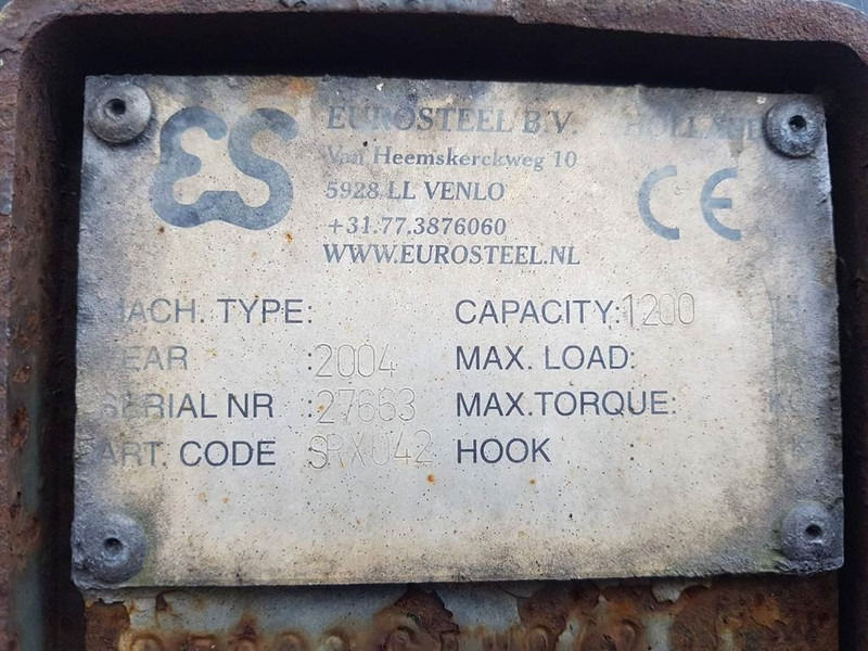 Eurosteel SRX042-2,5 mtr-SW2000-Skeleton bucket/Siebschaufel - Skopa: bild 3 Eurosteel SRX042-2,5 mtr-SW2000-Skeleton bucket/Siebschaufel - Skopa: bild 3