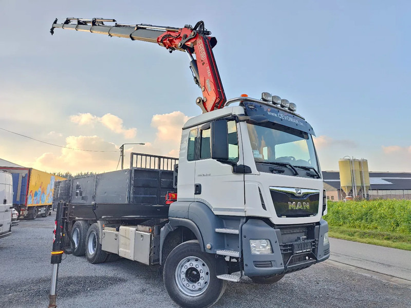 MAN TGS 35.500 Tridem 8x4 Euro6 Kipper Kraan Fassi F365 - Tippbil lastbil, Kranbil: bild 1 MAN TGS 35.500 Tridem 8x4 Euro6 Kipper Kraan Fassi F365 - Tippbil lastbil, Kranbil: bild 1