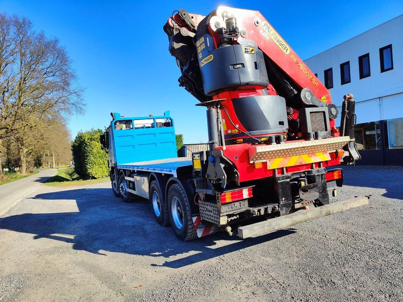 Mercedes-Benz Actros 4151 V8 8x4 Palfinger PK78002 + Flyjib PJ170 - Flakbil, Kranbil: bild 4 Mercedes-Benz Actros 4151 V8 8x4 Palfinger PK78002 + Flyjib PJ170 - Flakbil, Kranbil: bild 4