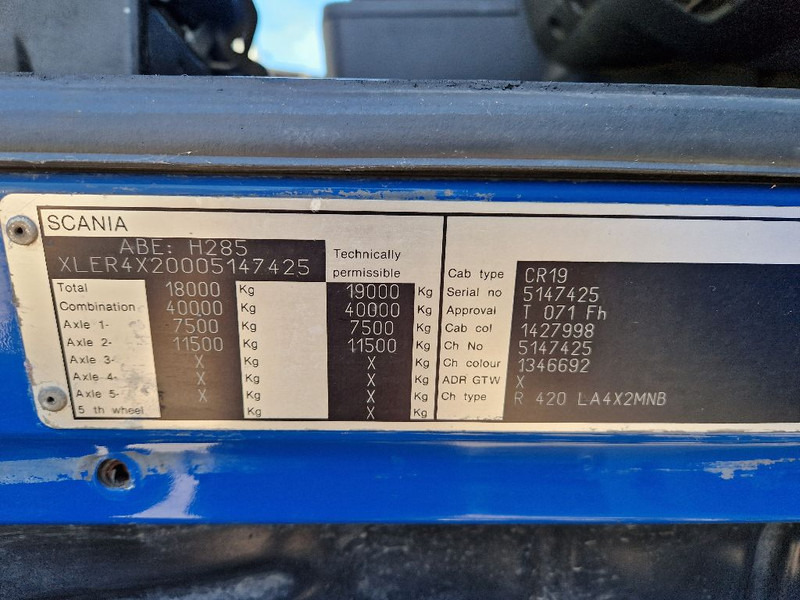Scania R 420 LA4X2MNB - Dragbil: bild 3 Scania R 420 LA4X2MNB - Dragbil: bild 3