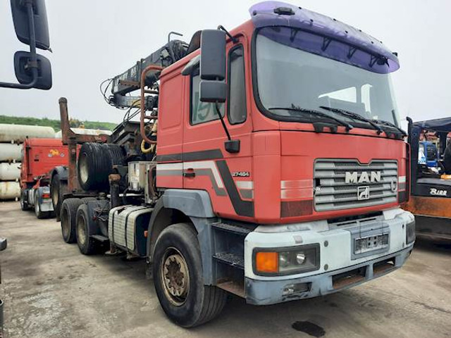 MAN 27.464 6X4 - Timmerbil: bild 4 MAN 27.464 6X4 - Timmerbil: bild 4