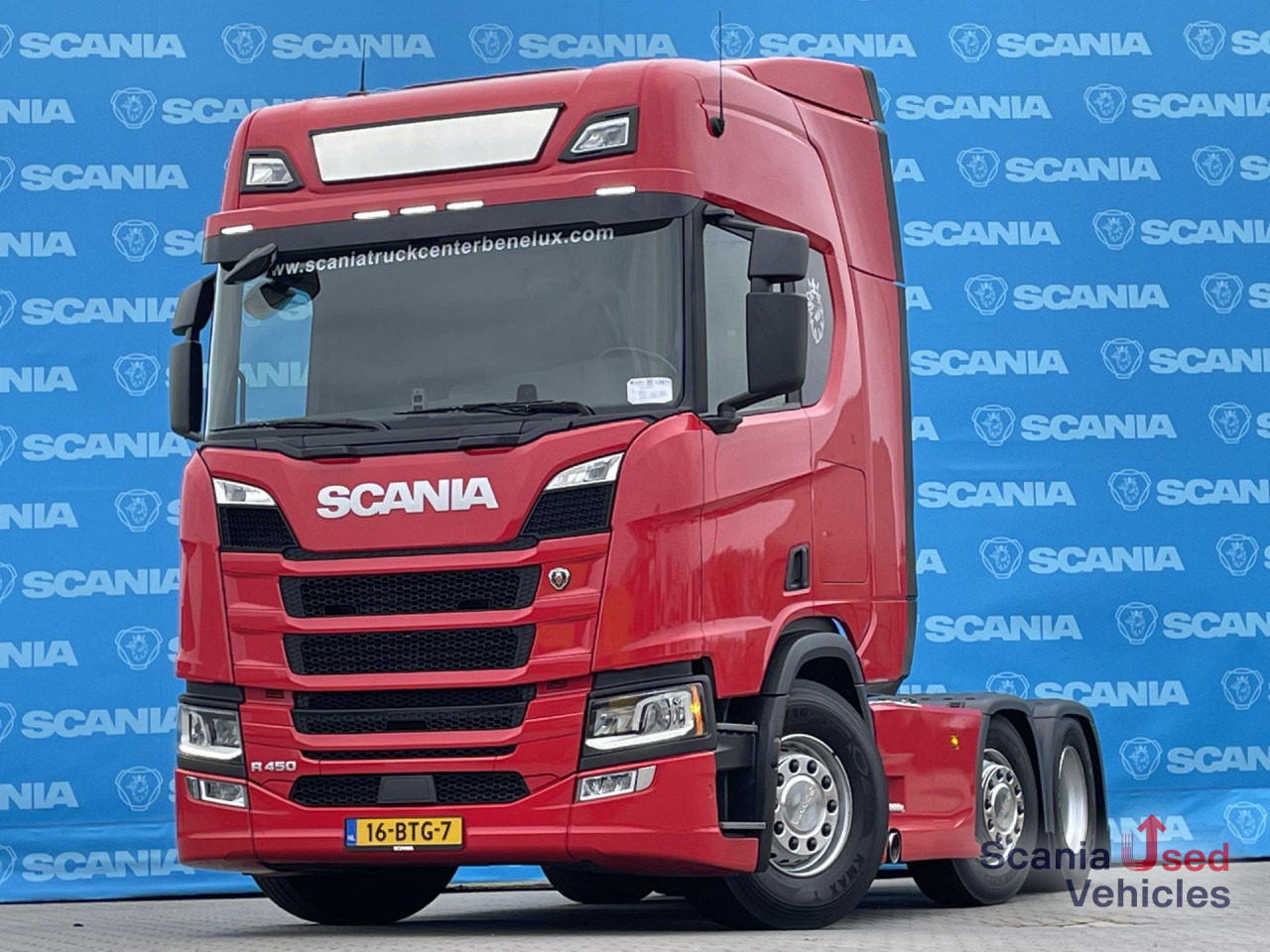 SCANIA R 450 A6x2/4NA RETARDER PTO LED NAVI - Dragbil: bild 1 SCANIA R 450 A6x2/4NA RETARDER PTO LED NAVI - Dragbil: bild 1