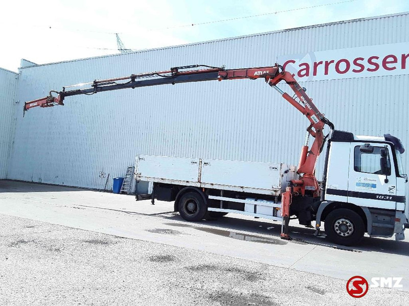 Mercedes-Benz Actros 1831 Atlas Ak140.1A4+remote lames steel 165000km - Flakbil, Kranbil: bild 4 Mercedes-Benz Actros 1831 Atlas Ak140.1A4+remote lames steel 165000km - Flakbil, Kranbil: bild 4