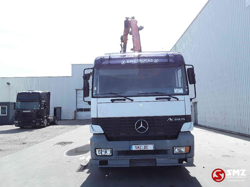 Mercedes-Benz Actros 1831 Atlas Ak140.1A4+remote lames steel 165000km - Flakbil, Kranbil: bild 2 Mercedes-Benz Actros 1831 Atlas Ak140.1A4+remote lames steel 165000km - Flakbil, Kranbil: bild 2