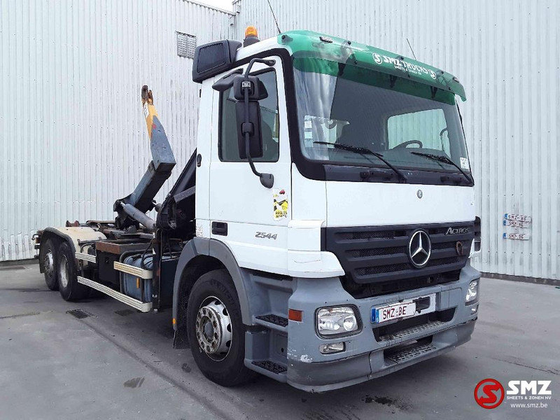 Mercedes-Benz Actros 2544 hiab 102.2 remote hook retarder - Containerbil/ Växelflak lastbil, Kranbil: bild 1 Mercedes-Benz Actros 2544 hiab 102.2 remote hook retarder - Containerbil/ Växelflak lastbil, Kranbil: bild 1