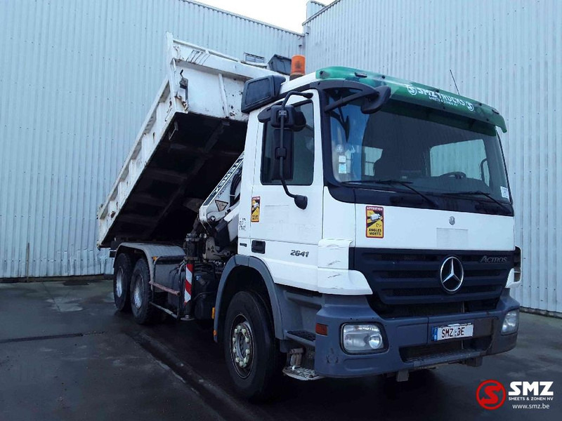 Mercedes-Benz Actros 2641 Atlas 135.2A2 - Tippbil lastbil, Kranbil: bild 1 Mercedes-Benz Actros 2641 Atlas 135.2A2 - Tippbil lastbil, Kranbil: bild 1