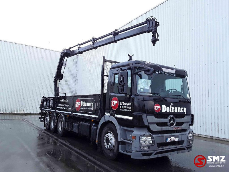 Mercedes-Benz Actros 3236 hiab 166-5remote - Flakbil, Kranbil: bild 1 Mercedes-Benz Actros 3236 hiab 166-5remote - Flakbil, Kranbil: bild 1