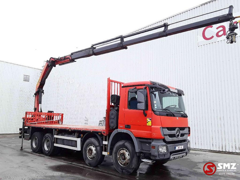 Mercedes-Benz Actros 4144 Palfinger Pk22002Eh 4 ext remote - Flakbil, Kranbil: bild 3 Mercedes-Benz Actros 4144 Palfinger Pk22002Eh 4 ext remote - Flakbil, Kranbil: bild 3