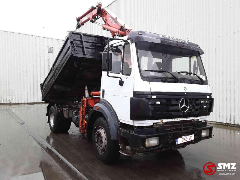 Mercedes-Benz SK 1824 lames grue Atlas Ak 80-1 - Tippbil lastbil, Kranbil: bild 1 Mercedes-Benz SK 1824 lames grue Atlas Ak 80-1 - Tippbil lastbil, Kranbil: bild 1