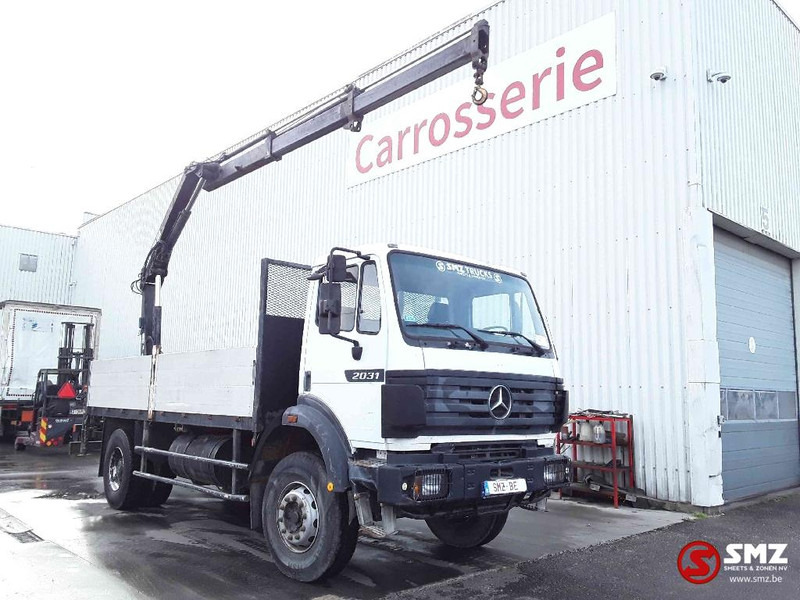Mercedes-Benz SK 2031 lames manual - Flakbil, Kranbil: bild 1 Mercedes-Benz SK 2031 lames manual - Flakbil, Kranbil: bild 1