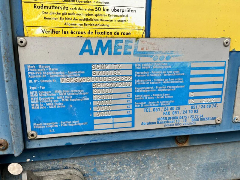 Schmitz Cargobull Schuifzeilen / Coil / Schuifdak - Kapelltrailer: bild 5 Schmitz Cargobull Schuifzeilen / Coil / Schuifdak - Kapelltrailer: bild 5