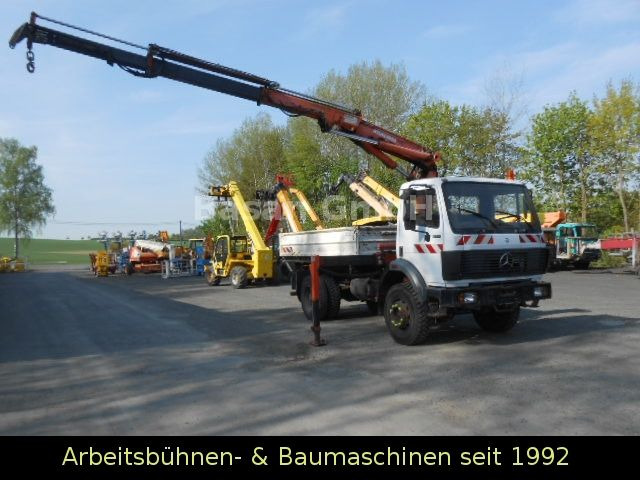 Mercedes-Benz MB 1717 AK Kipper Allrad mit Kran Atlas 100.1 Mercedes-Benz MB 1717 AK Kipper Allrad mit Kran Atlas 100.1 - Tippbil lastbil, Kranbil: bild 2 Mercedes-Benz MB 1717 AK Kipper Allrad mit Kran Atlas 100.1 Mercedes-Benz MB 1717 AK Kipper Allrad mit Kran Atlas 100.1 - Tippbil lastbil, Kranbil: bild 2
