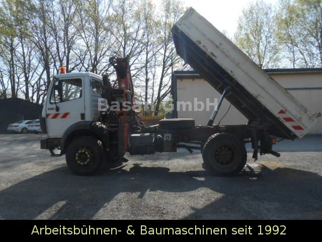 Mercedes-Benz MB 1717 AK Kipper Allrad mit Kran Atlas 100.1 - Tippbil lastbil, Kranbil: bild 3 Mercedes-Benz MB 1717 AK Kipper Allrad mit Kran Atlas 100.1 - Tippbil lastbil, Kranbil: bild 3