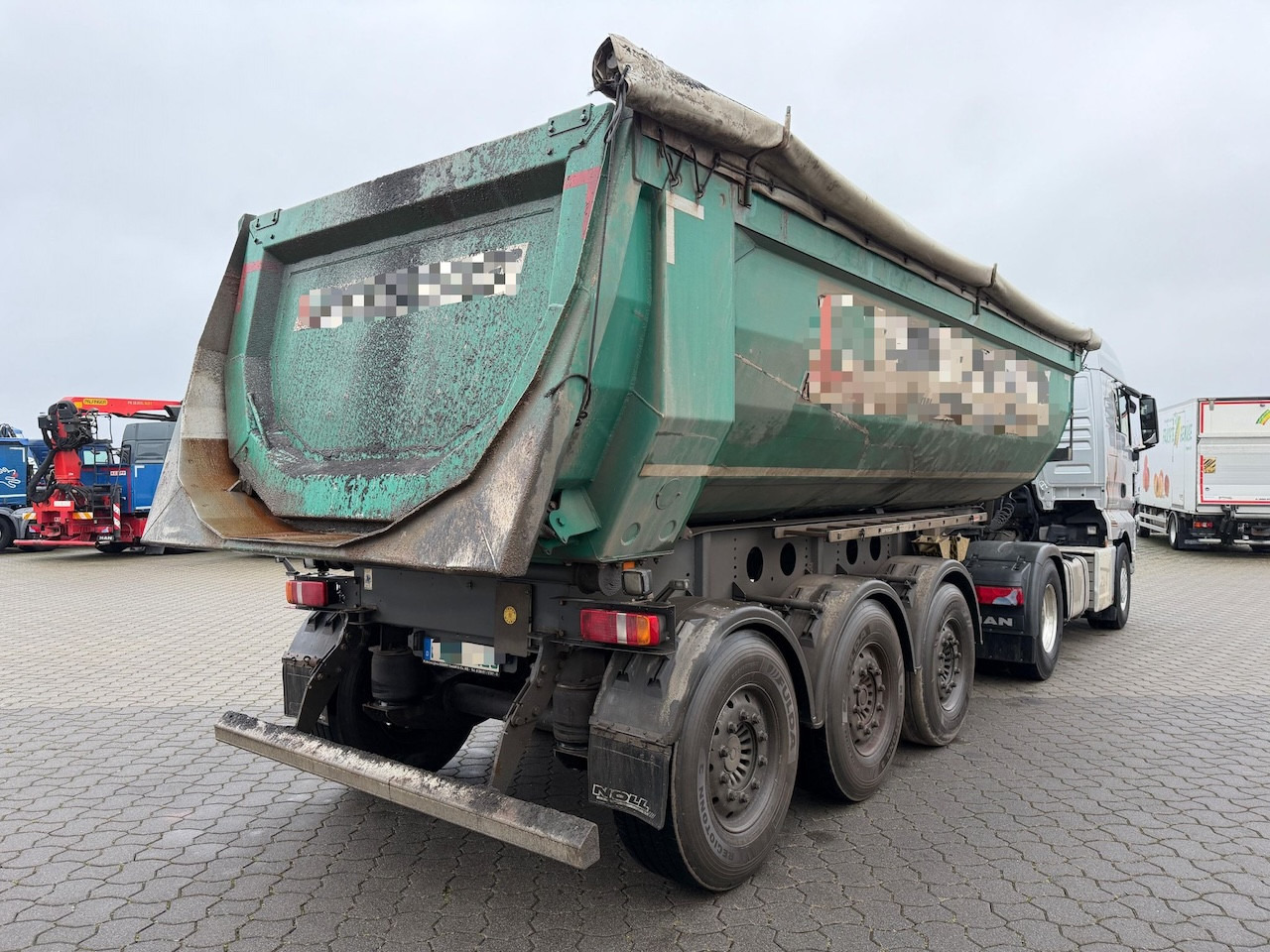 Kempf SKM 35/3 Kippauflieger Alu - Tippbil semitrailer: bild 4 Kempf SKM 35/3 Kippauflieger Alu - Tippbil semitrailer: bild 4