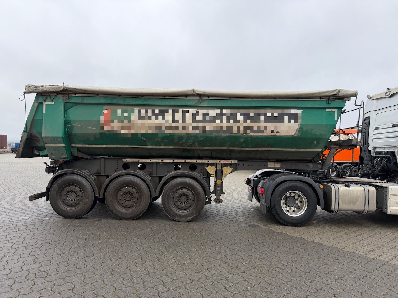 Kempf SKM 35/3 Kippauflieger Alu - Tippbil semitrailer: bild 5 Kempf SKM 35/3 Kippauflieger Alu - Tippbil semitrailer: bild 5