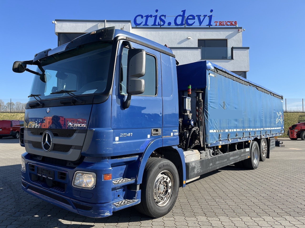 Mercedes-Benz 2541 6x2 Atlas 135.2E Pritsche 8,20 m - Kapellbil, Kranbil: bild 1 Mercedes-Benz 2541 6x2 Atlas 135.2E Pritsche 8,20 m - Kapellbil, Kranbil: bild 1