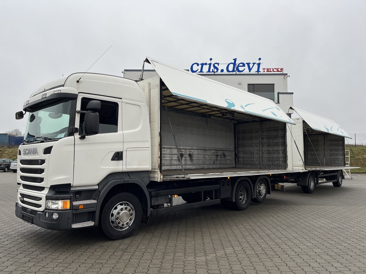 Scania R 450 6x2 Geränkezug + Orten Anhänger - Dryckestransport lastbil: bild 5 Scania R 450 6x2 Geränkezug + Orten Anhänger - Dryckestransport lastbil: bild 5