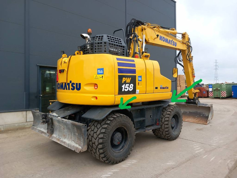 Komatsu PW158-11 MUDGUARDS - Tillbehör för Byggmaskiner: bild 1 Komatsu PW158-11 MUDGUARDS - Tillbehör för Byggmaskiner: bild 1