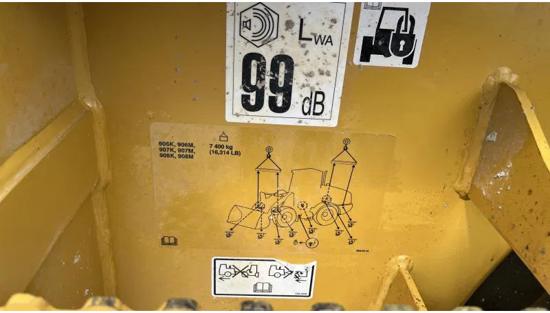 Hjullastare Caterpillar 908 M Klappschaufel+Pal.gabel Schnellwechsl. 908 M 4x4 Klappschaufel+Pal.gabel Schnellwechsl.: bild 19 Hjullastare Caterpillar 908 M Klappschaufel+Pal.gabel Schnellwechsl. 908 M 4x4 Klappschaufel+Pal.gabel Schnellwechsl.: bild 19