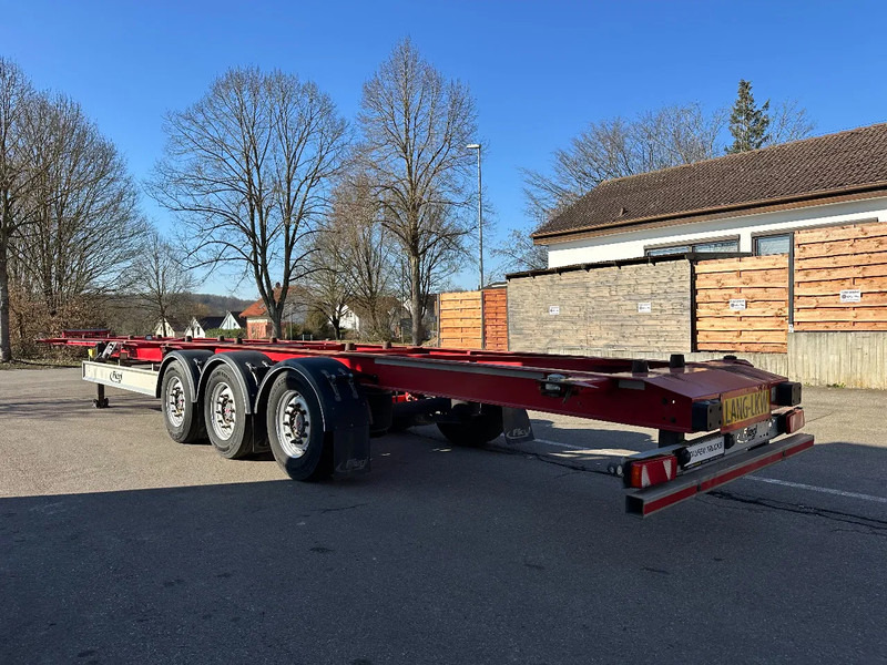 Fliegl Containerchassis für 2 Wechselbrücken 15 m extralang! - Containerbil/ Växelflak semitrailer: bild 3 Fliegl Containerchassis für 2 Wechselbrücken 15 m extralang! - Containerbil/ Växelflak semitrailer: bild 3