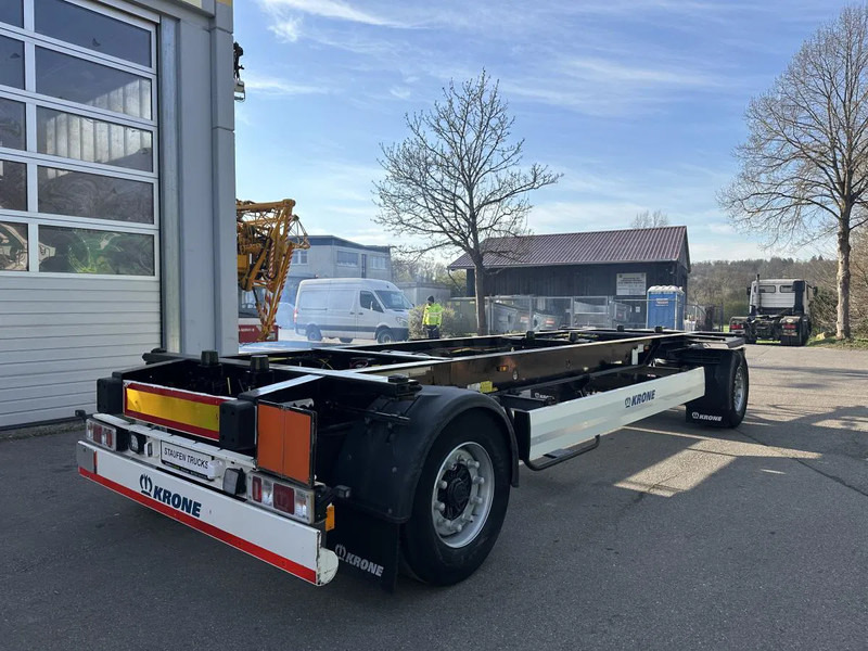 Krone 10 x Jumbo Lafette deutsche Anh. TÜV NEU! 10 x Jumbo Lafette deutsche Anh. TÜV NEU! - Containersläp/ Växelflaksläp: bild 5 Krone 10 x Jumbo Lafette deutsche Anh. TÜV NEU! 10 x Jumbo Lafette deutsche Anh. TÜV NEU! - Containersläp/ Växelflaksläp: bild 5