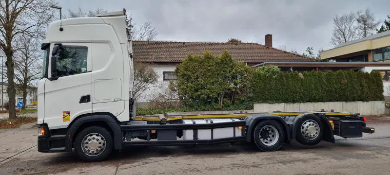Scania 6X2 BDF Intarder Lenkachse VANTEC hyd. Hubrahmen - Containerbil/ Växelflak lastbil: bild 5 Scania 6X2 BDF Intarder Lenkachse VANTEC hyd. Hubrahmen - Containerbil/ Växelflak lastbil: bild 5