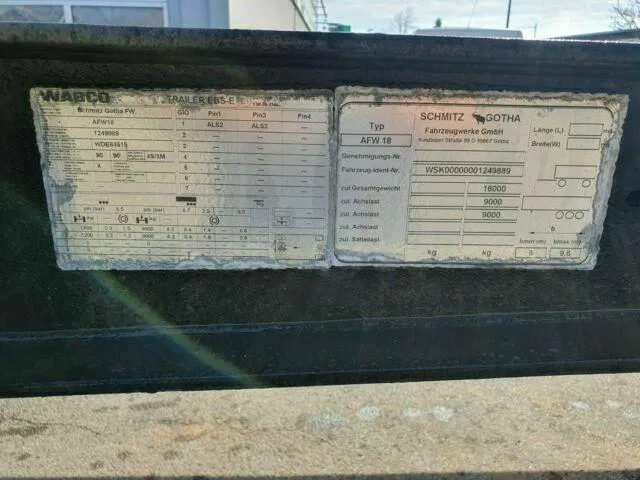 Chassi trailer Schmitz Cargobull 4 x Lafette Standard elox/verzinkt TÜV NEU! 4 x Lafette Standard elox/verzinkt TÜV NEU!: bild 12 Chassi trailer Schmitz Cargobull 4 x Lafette Standard elox/verzinkt TÜV NEU! 4 x Lafette Standard elox/verzinkt TÜV NEU!: bild 12