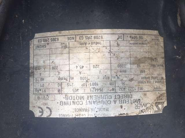 LEROY SOMER Génératrice Electroaimant - MS 1322 M32 - Entreprenadutrustning: bild 2 LEROY SOMER Génératrice Electroaimant - MS 1322 M32 - Entreprenadutrustning: bild 2