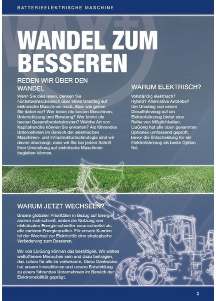 LIUGONG 856 HE vollelektrisch, 21.000 kg, 3.5 cbm - Hjullastare: bild 2 LIUGONG 856 HE vollelektrisch, 21.000 kg, 3.5 cbm - Hjullastare: bild 2