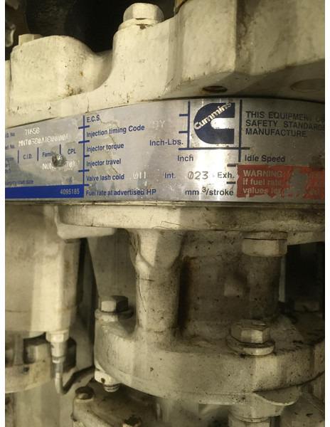 Cummins NTA855M CPL701 USED - Byggmaskiner: bild 5 Cummins NTA855M CPL701 USED - Byggmaskiner: bild 5