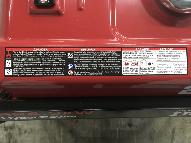 Honda HP 4.3KW GENERATOR NEW - Elgenerator: bild 3 Honda HP 4.3KW GENERATOR NEW - Elgenerator: bild 3