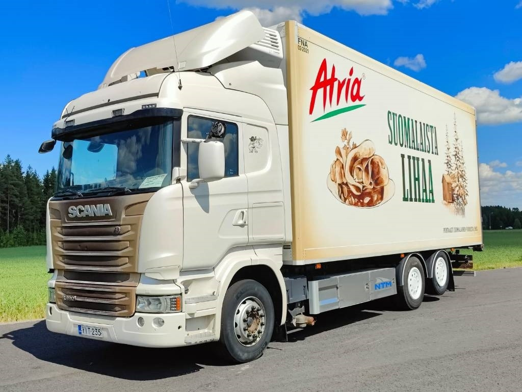 Scania R 490 - Lastbil med skåp: bild 1 Scania R 490 - Lastbil med skåp: bild 1