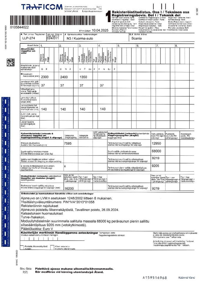 Leasa Scania R 500 8x2 4700 Scania R 500 8x2 4700: bild 18 Leasa Scania R 500 8x2 4700 Scania R 500 8x2 4700: bild 18